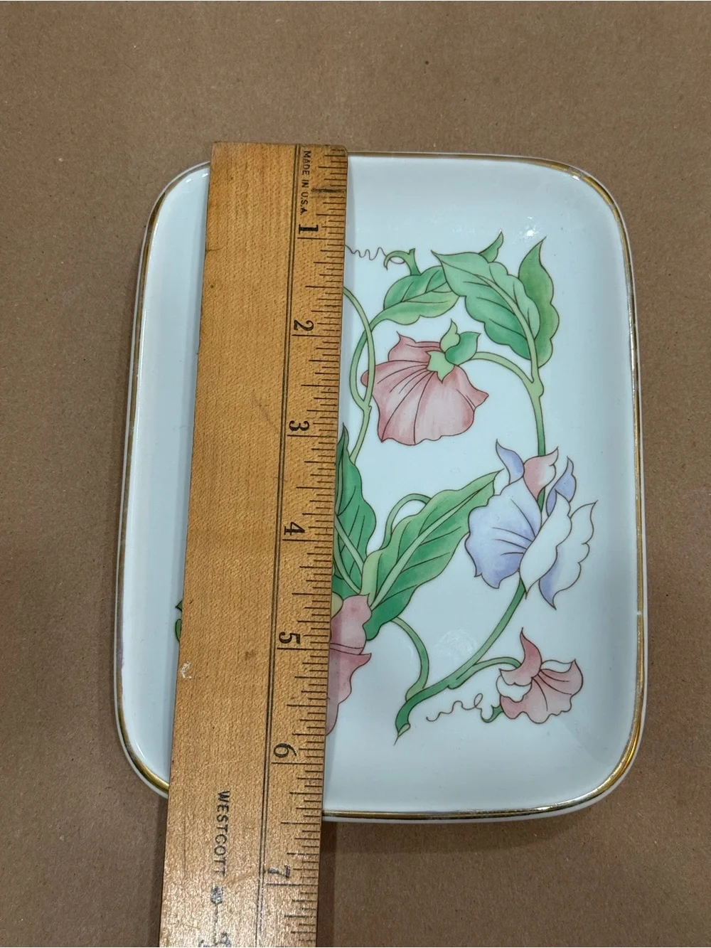 VTG Ben Rickert Inc. Japan MCM Iris Trinket Dish Plate Tray